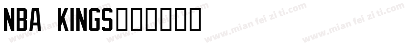 NBA Kings字体转换